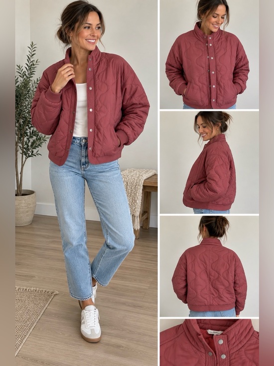 Elan Jackets & Blazers - ELAN Bomber jacket size Medium
